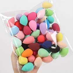 Vibrant Mini Beauty Sponge Collection - Assorted Shapes and Colors (100pcs - xfp - mix)
