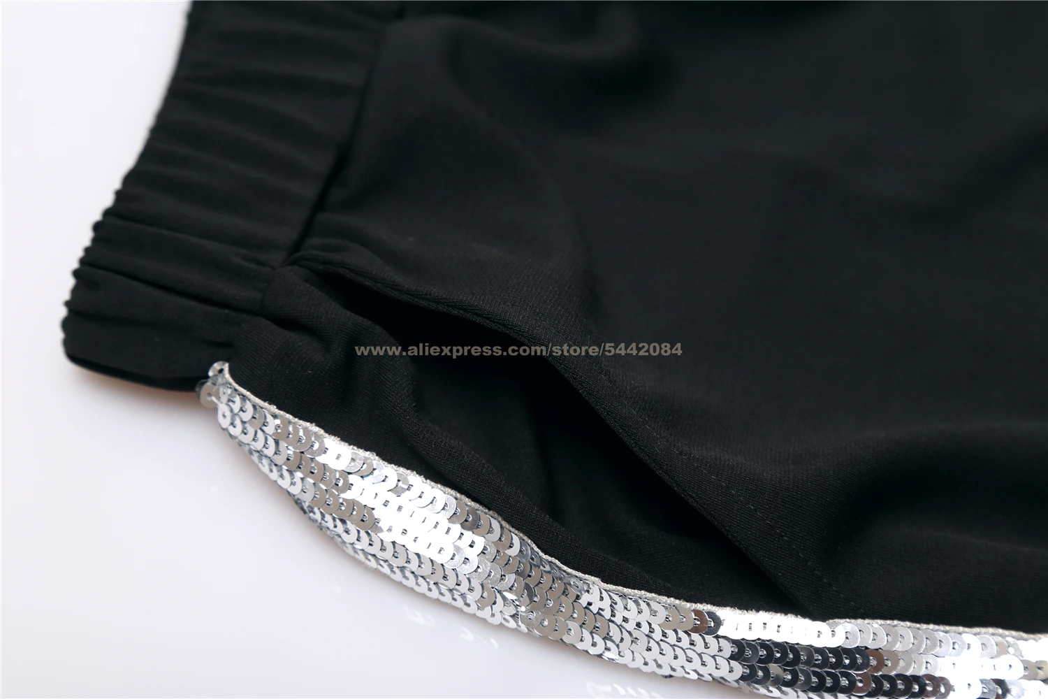 MJ Michael Jackson Billie Jean Pants Sliver Casual Stripe Trousers Collection Party Halloween Carnival Costume Cosplay Prop