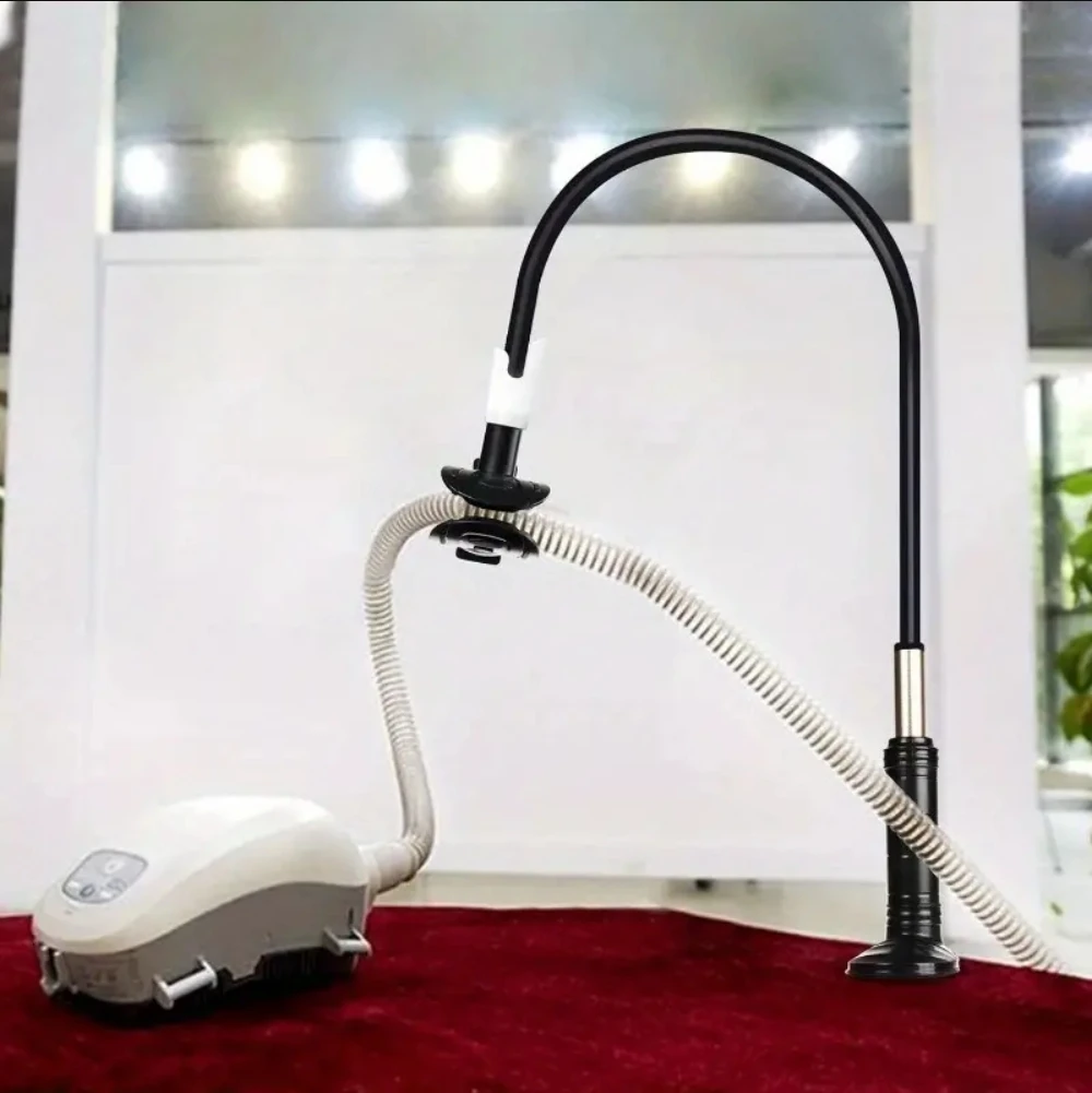 BMC CPAP Hose Holder Mask Holder With C-shaped Clip 360&deg; Rotation Adjustable Height Prevent Condensation From Accumulating