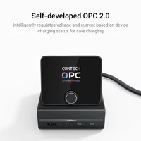 CUKTECH 10 Charging Station 120W GaN USB-C Charge AC Socket 2.8" Screen For Xiaomi iPhone 17 MacBook Laptop Work with Mi home 6