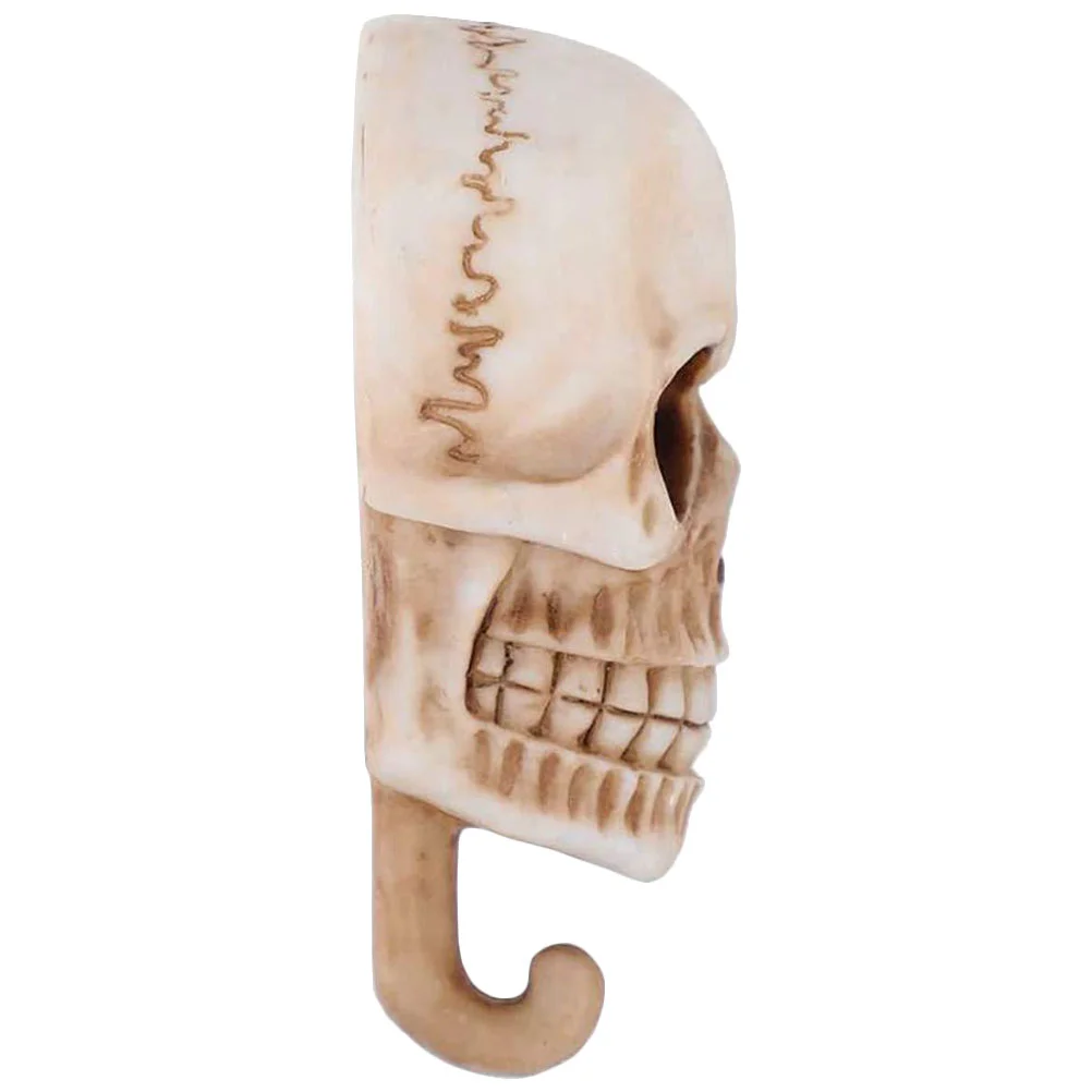 

Skull Hook Wall Decorative Clothing Multifunction Shape Hooks Hangers Resin Hat