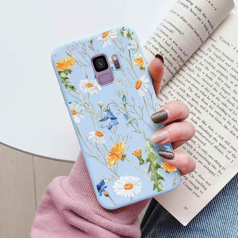 Adorable Sunflower Soft Bumper Case - Painted Design