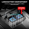 500M Waterproof Electric RC Bait Boat 2KG Loading Dual Battery Supply Smart Cruise LED Lighting Remote Control Nest Fishing Boat 2