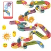 Baby DIY Assembling Track Slide Suction Cup Toys Bath Tub Toys Baby Bathroom Bathtub Shower Toy Set Duck Water Toys for Children 1