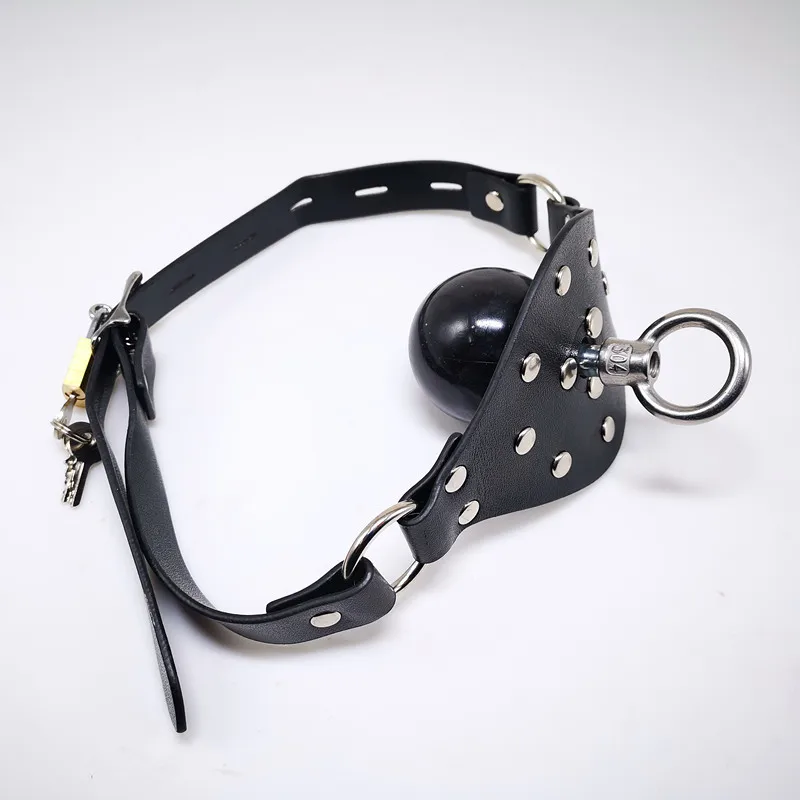 BDSM Lifting Ring Fixing Asphyxia Gag Bondage Restraints Open Mouth Breathable Sex Toys Gag Adult Sex Games For Couple slave Gag