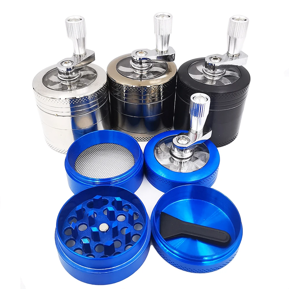 Sc9e46f321cdd4a7badeebe69cd4ddaa6X 4-lagige Handkurbelmühle