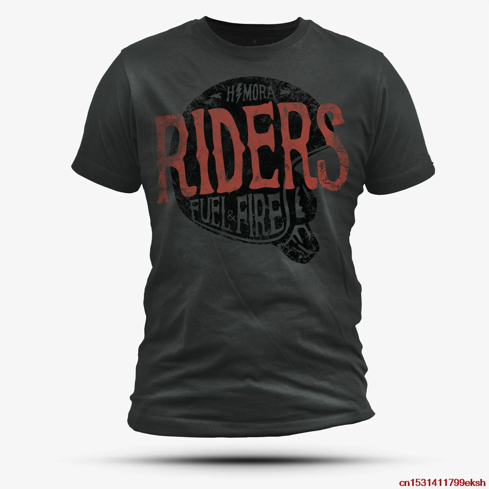 T-Shirt Riders Darkgrey Cafe Racer Simson S51 Motorrad Biker