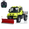 1/10 U423 4X4 Hydraulic RC Crawler Car Remote Control Off-road Dumper Snow Blade Painted and Assembled Car Toy Gift Ready to go 1