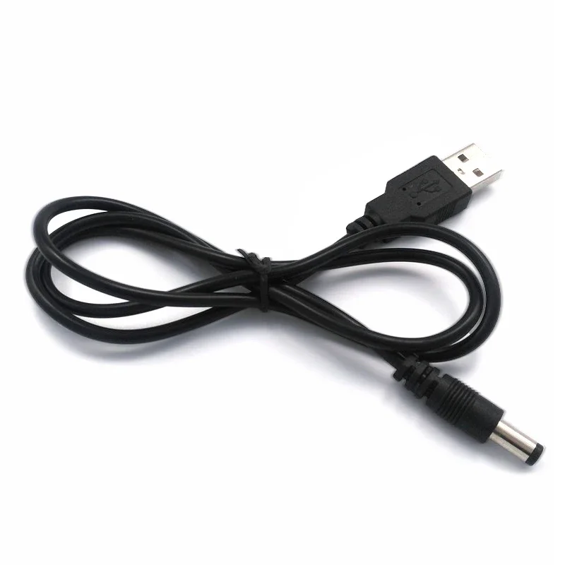 USB 2.0 Male A to DC 5.5mm x 2.1mm Plug Cable 80cm charging cable usb charging cable