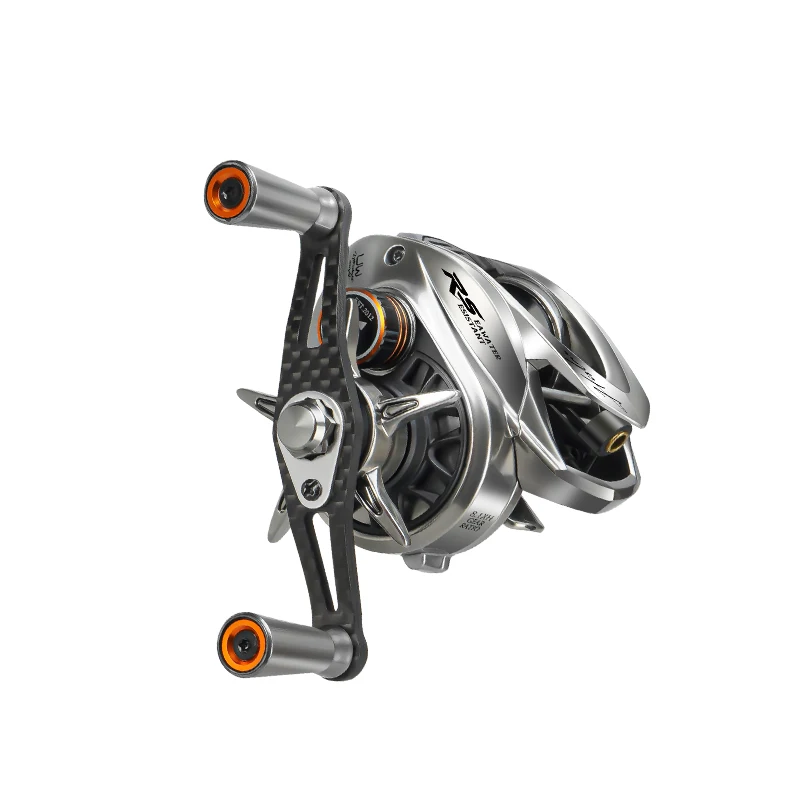 thumbnail image 2 of Baitcasting Fishing Reel - 33lbs Max Drag, 6.3:1 Gear Ratio, Carbon Fiber Construction For Fresh & Saltwater 2 of 9