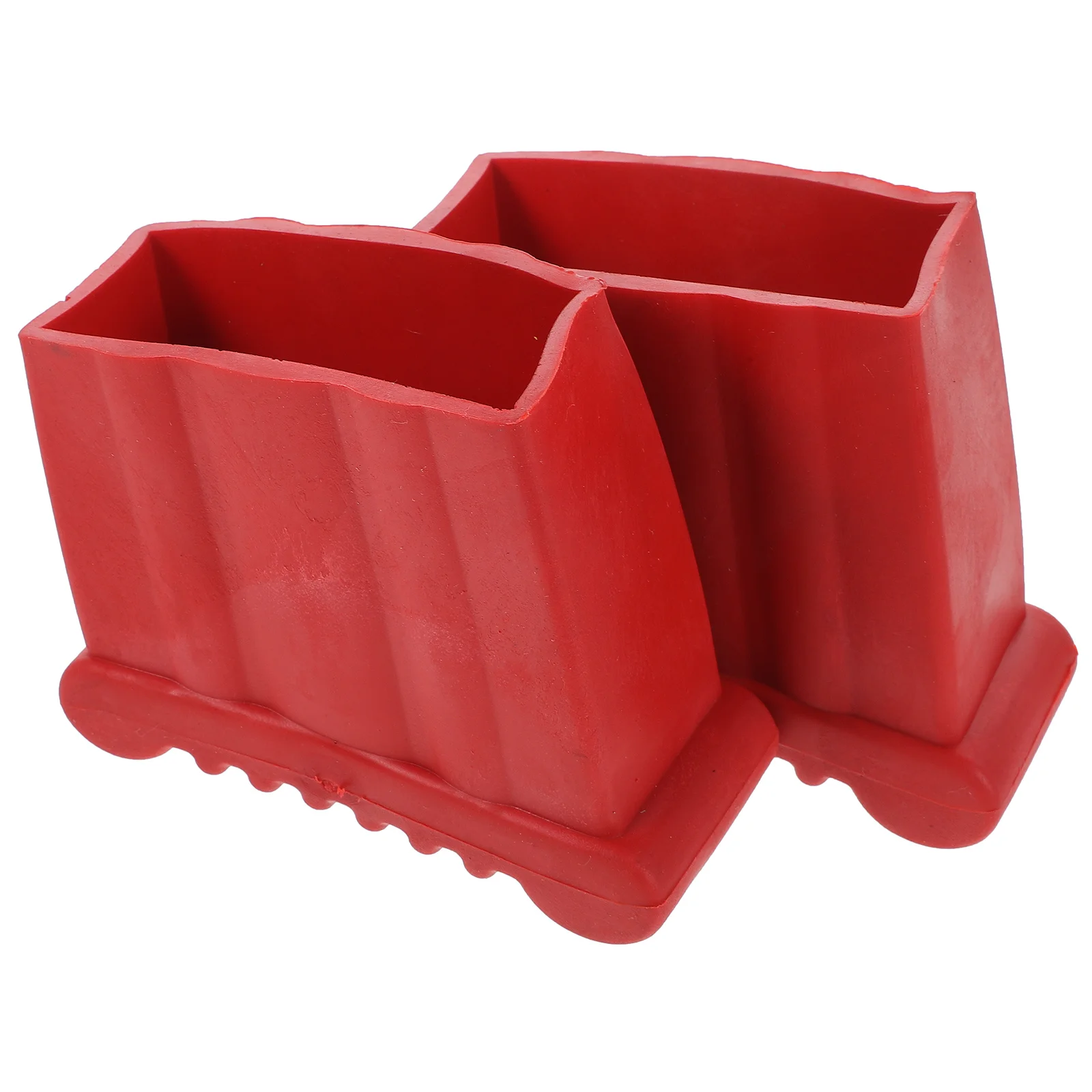 

2 Pcs Ladder Foot Cover Replacement Step Feet Covers Chair Caps Pads Mat Rubber Cushion Telescoping Furniture