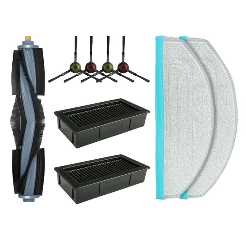 

Основная щетка, фильтр НЕРА, ткань для швабры, как показано на рисунке, пластиковые аксессуары для робота-пылесоса Yeedi CC