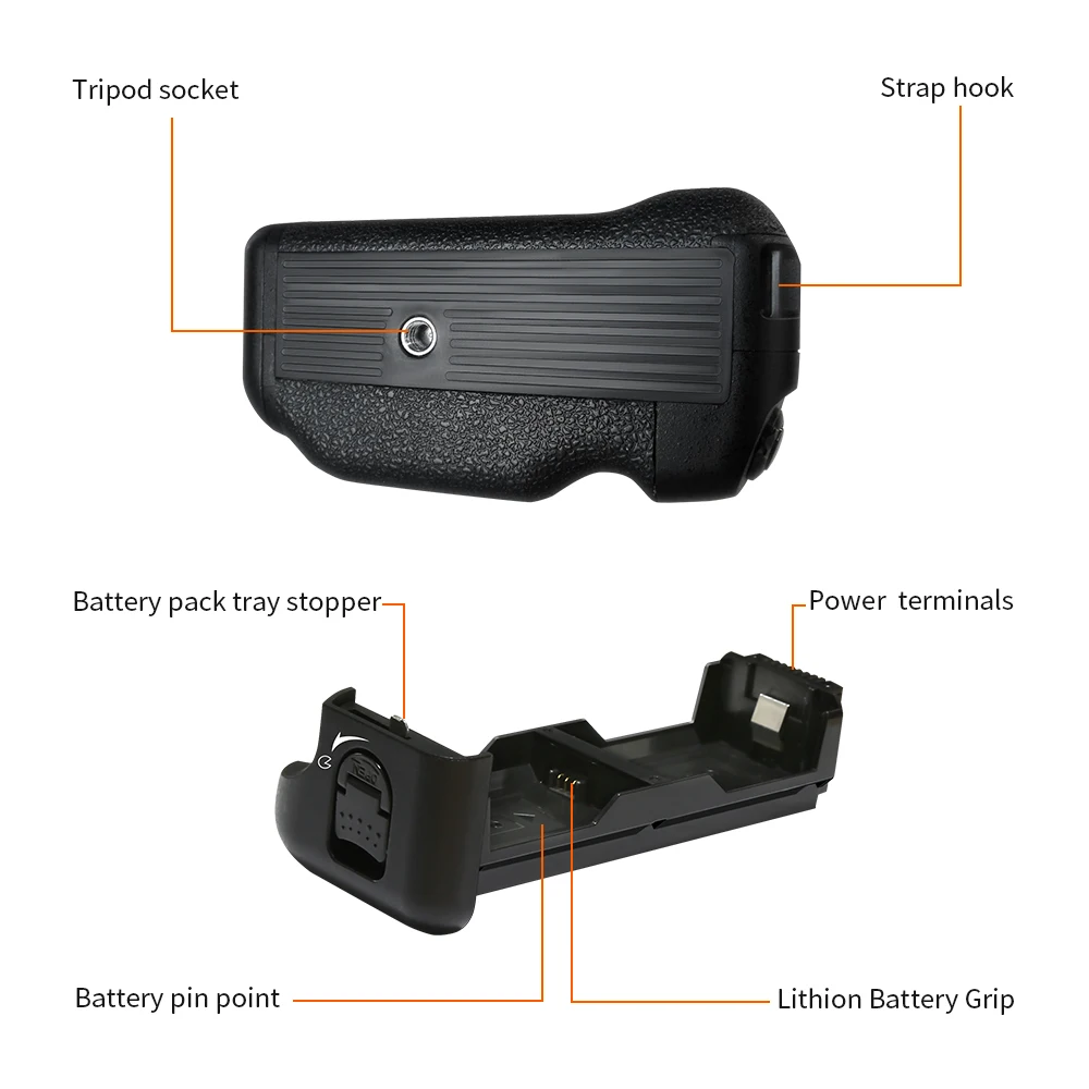 Description Picture 6 of itemPixel AG-C2 Camera Battery Grip for Iconic Brand a7ii a7rii a7sii a7m2 a7rm2 a7sm2 DSLR Vertical Shooting Handle Shutter Release Button