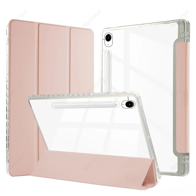 Hybrid Slim Tablet Case with S Pen Holder and Cover