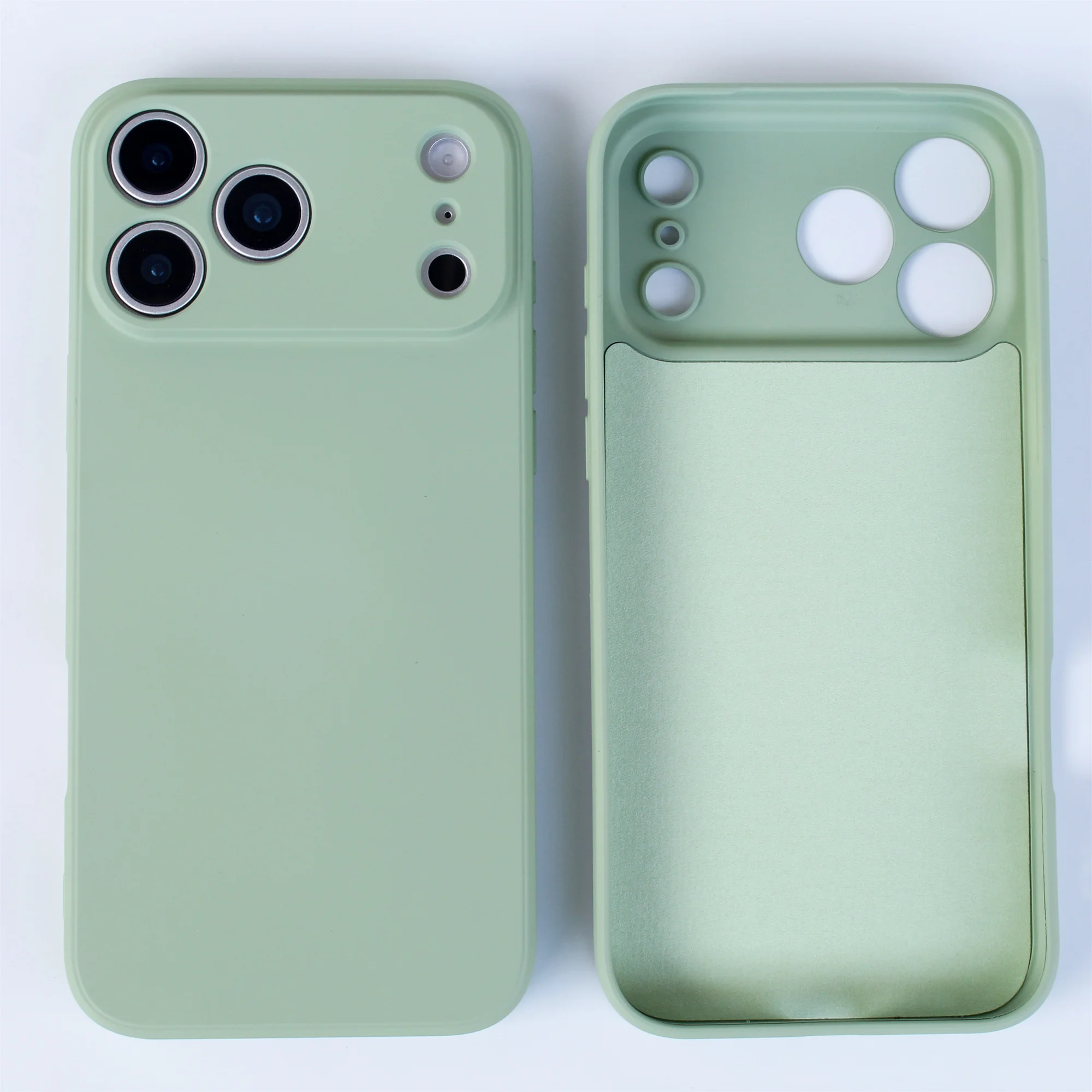 Luxury Soft Silicone Solid Color Case, Original Liquid TPU Cover