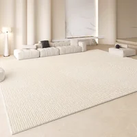 Fluffy Soft Bedside Rug Cream Style Carpets for Living Room Large Area Bedroom Decor Plush Carpet Thick Washable Study Floor Mat 1
