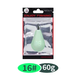 WEIHE Luminous Lead Fishing Sinker (60g)