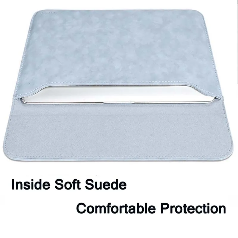 for CHUWI MiniBook X Laptop Bag Smooth Matte PU Leather Magnet Flip Sleeve Charger Pouch Foldable Mousepad Notebook Briefcase 5 Sc9e5583b677b4b5491de5b0eac648ea88