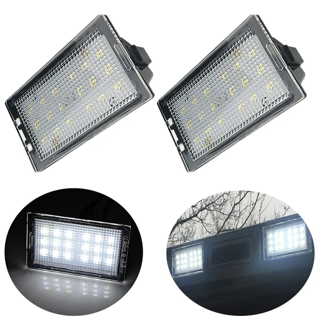 Car LED License Plate Light Lamp For Land Rover Discovery Range Rover Sport  ABS White Light Licence Plate Light Car Accessories - AliExpress