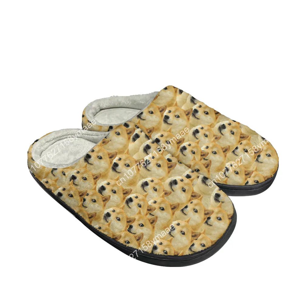 Hot Doge Latest Fashion Cotton Custom Slippers Mens Womens Sandals Plush Casual Keep Warm Shoes Thermal Comfortable Slipper