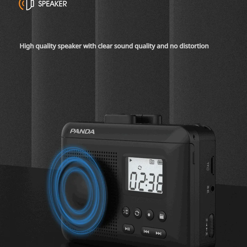 Cassette Player Stereo Walkman Portable Cassette Player Retro-style Tape Recorder Supports Tape To TF Card