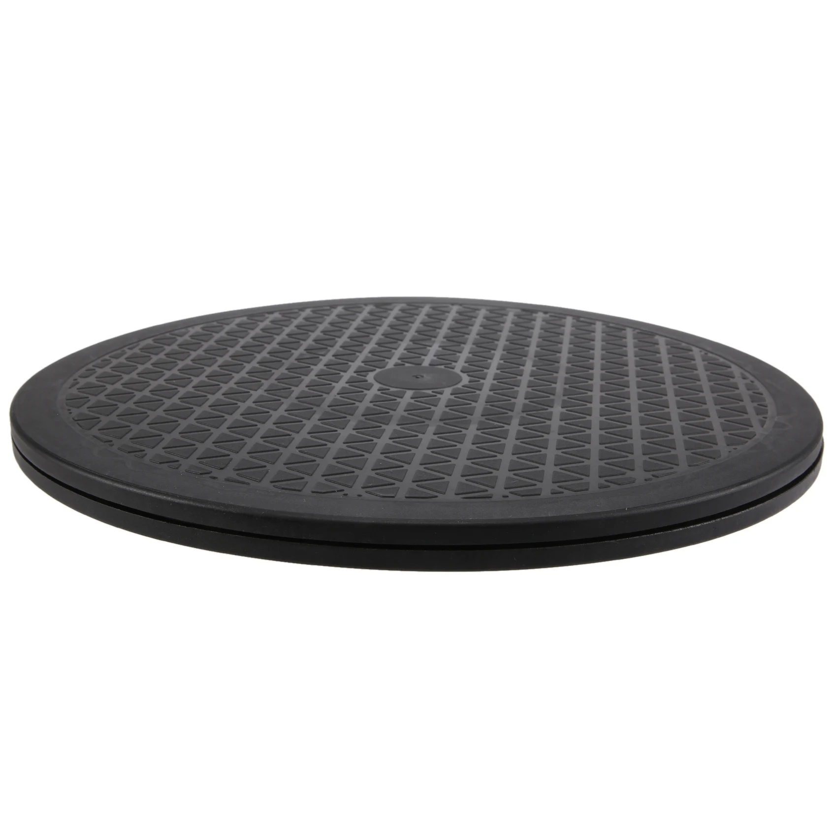 Rotating Display Stand 12Inch Bonsai Turntable Rotating Plate Wheel Revolving Home Kitchen Display Stand