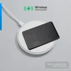 New Wireless Charging Wallet Tracker Card Waterproof GPS Locator Smart Tag Work with Apple Find My App Bluetooth Tracking 3