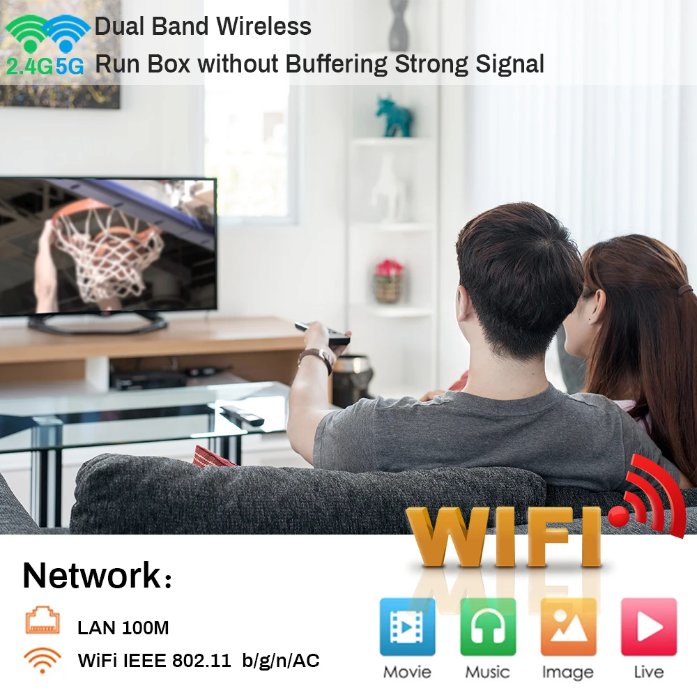 Top Box H616 스마트 TV 박스, IPTV 안드로이드 10.0 TV 박스, 음성 어시스턴트, 6K 3D 와이파이, 2.4G, 5.8G, 4GB RAM, 32G, 64G ROM, 미디어 플레이어, 고속
