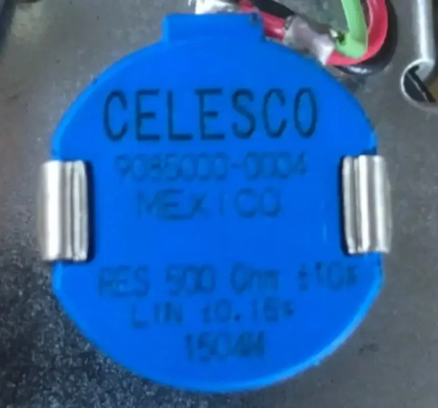 

For NEWCELESCO 9085000-0004 500 ohms 0.15% 5-turn multi turn potentiometer shaft diameter 6.4mm original disassembly (1 piece/p