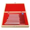 8Pcs/Set Aluminum Tuning Fork Healing Sound Vibration Therapy 256Hz+288Hz+320Hz+341Hz+384Hz+426Hz+480Hz+512Hz 4