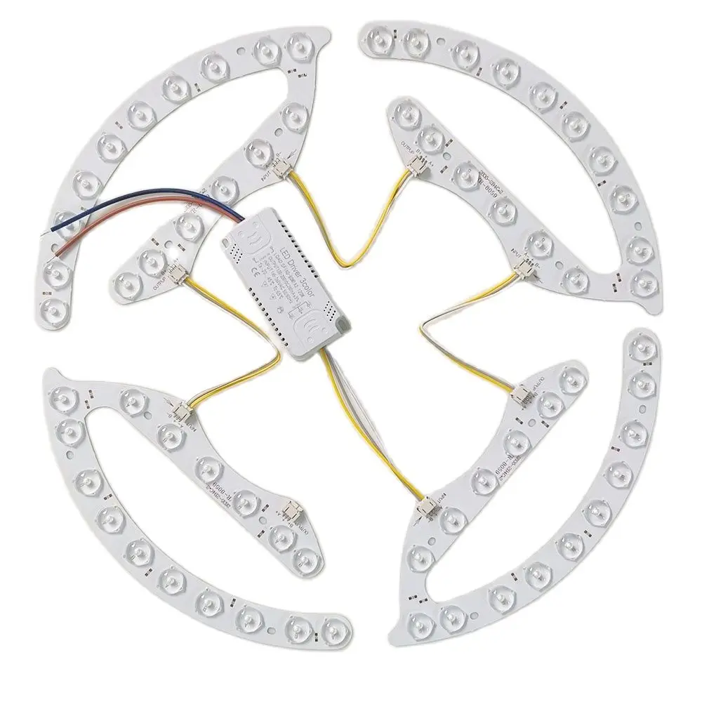 Led Module Lights Horseshoe plate three colors Led Lamp 220V Ceiling Lights Round Board Indoor For Room Ceiling Lamp Replacement led light led modules led module led ceiling lamp