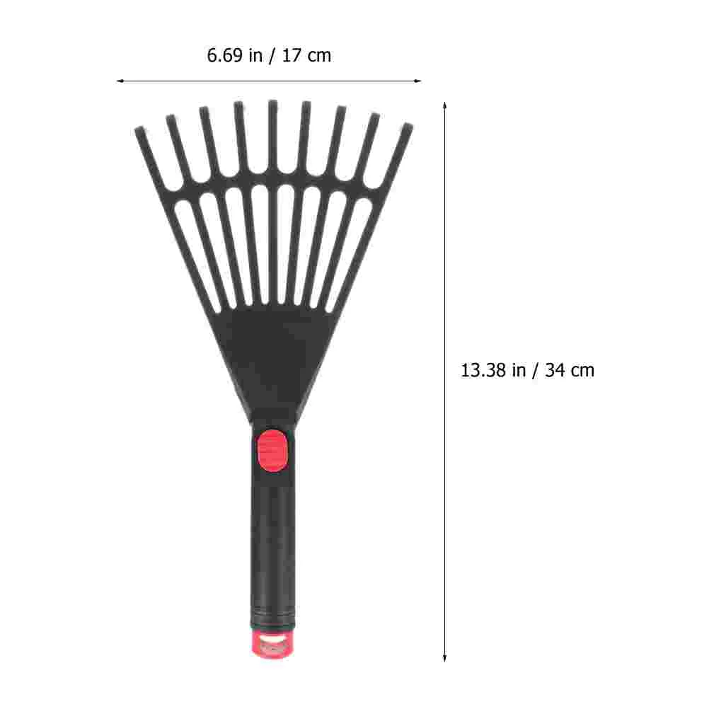 손잡이가 있는 플라스틱 갈퀴 원예 갈퀴 도구, 잔디 레벨링, 전문 수공구 제품