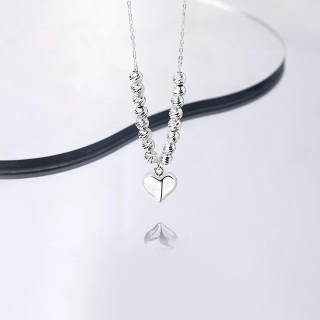 Amaiyllis 925 Sterling Silver Light Luxury Love Necklace