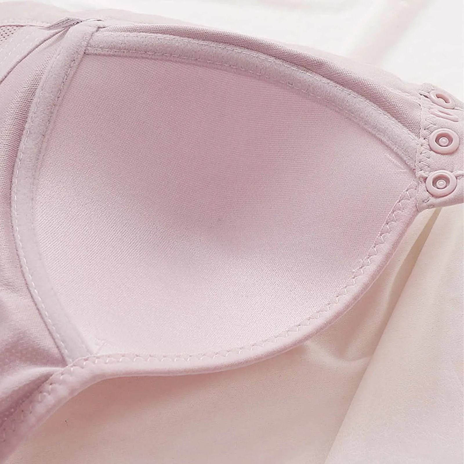 Front Open Maternity Nursing Bra Plus Size Mother Pregnant Women Underwear Cotton Breast Feeding Bras Wire Free Pregnancy Clothe 6