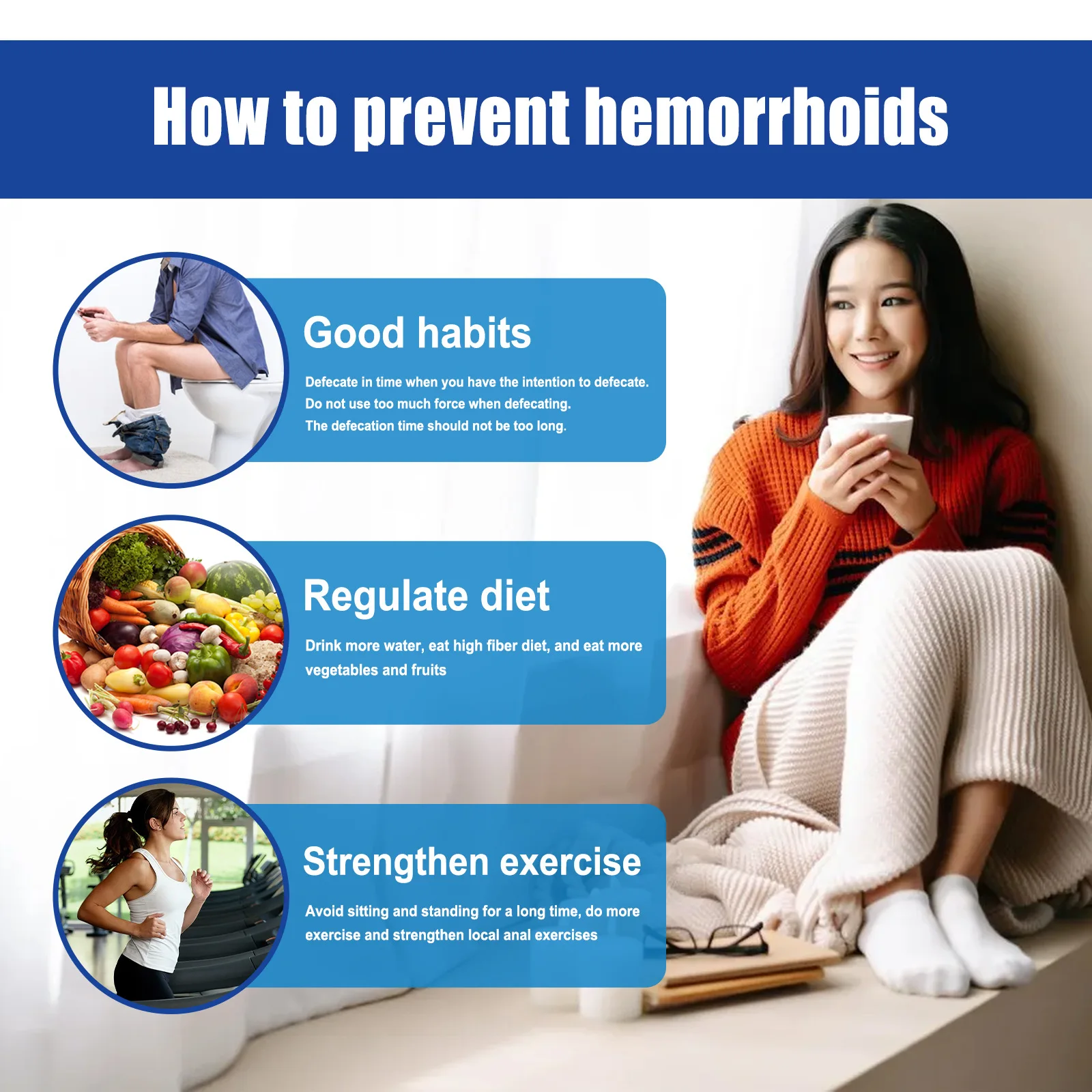 Hemorrhoids Capsules Natural Herbs Care Constipation And Hemorrhoids
