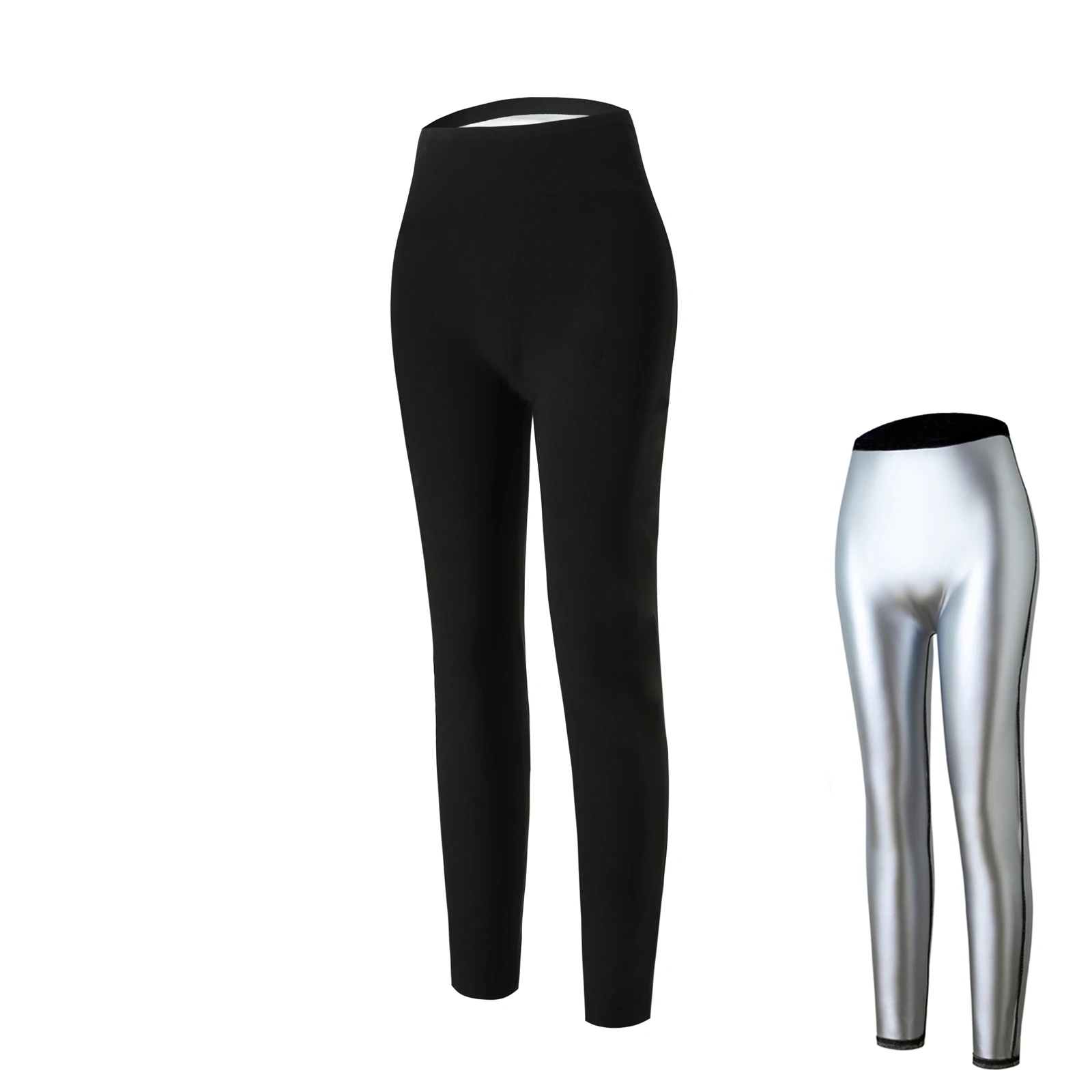 Women Sauna Shapers Slimming Pants Hot Thermo Sweat Sauna Body Shaper Waist Trainer Slimming Leggings Pants Fitness Shapewear