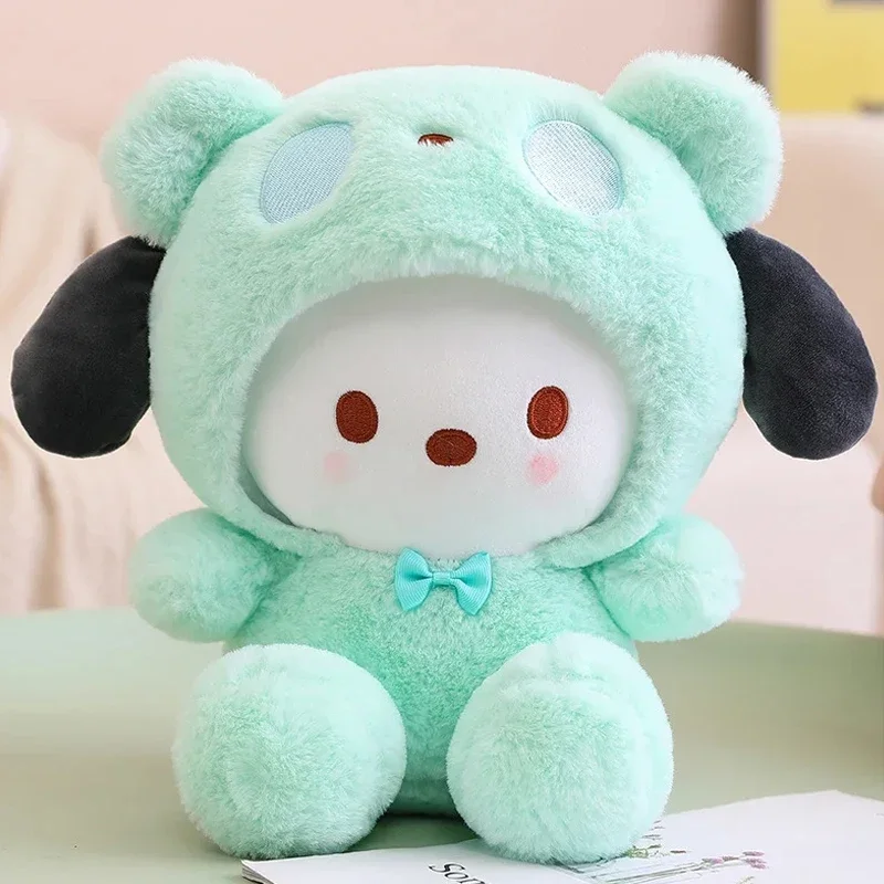 New Sanrio Kawaii Hello Kitty Plush Toys Pillow Doll Stuffed Cinnamoroll Children Plushies Home Decoration Plush Christmas Dolls 2