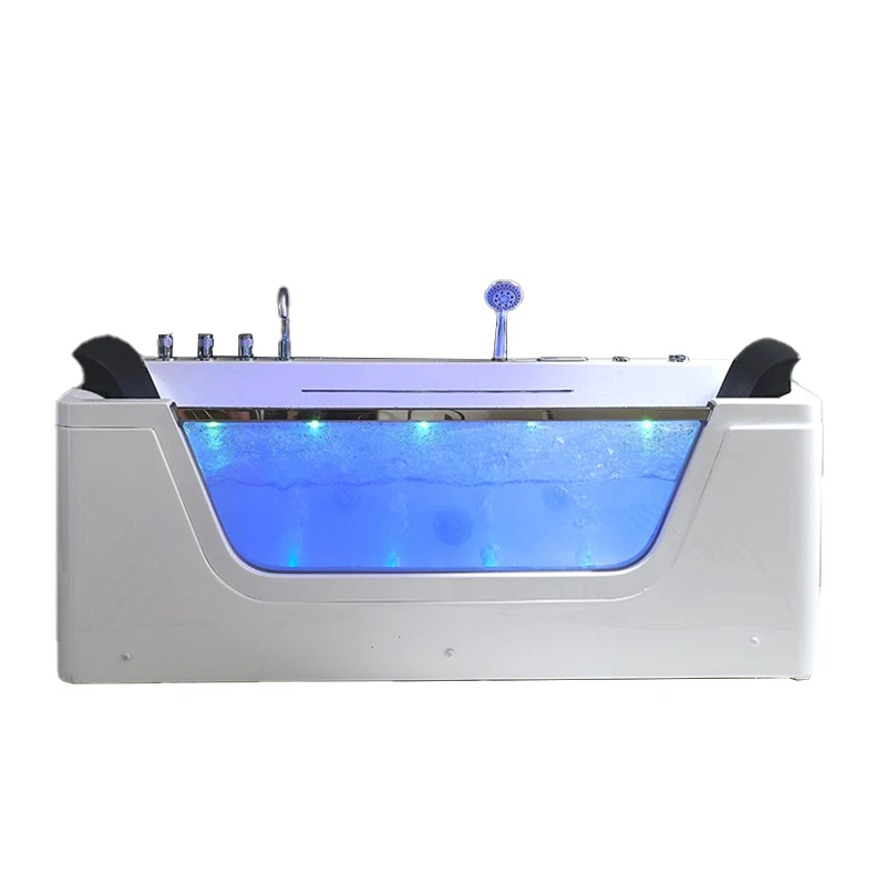 Most Popular Bathroom Professional Constant Temperature Durable Multifunctional Whirlpool Spa Waterfall Acrylic Massage Bathtub