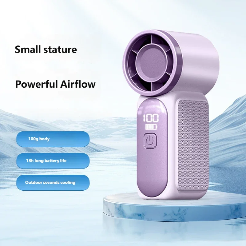 Compact and Lightweight Handheld Portable Fan for Travel and Outdoor Activities