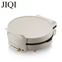 JIQI Household Double Side Heating Baking Pan Electric Skillet Frying Pan Crepe Pancake Maker Automatic Pizza Machine BBQ Tool 1