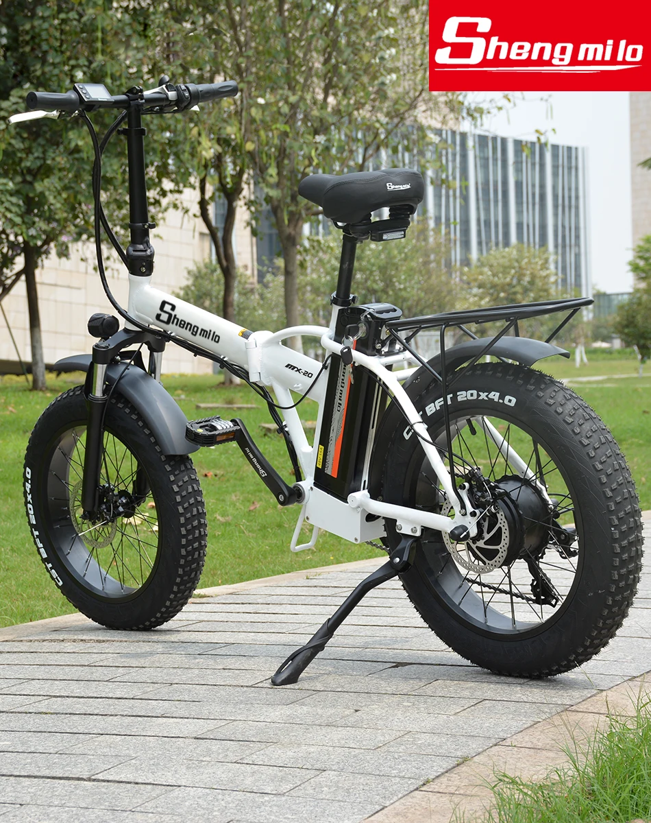 Электрический велосипед складной мотор для езды на велосипеде колеса 20 дюймов 500