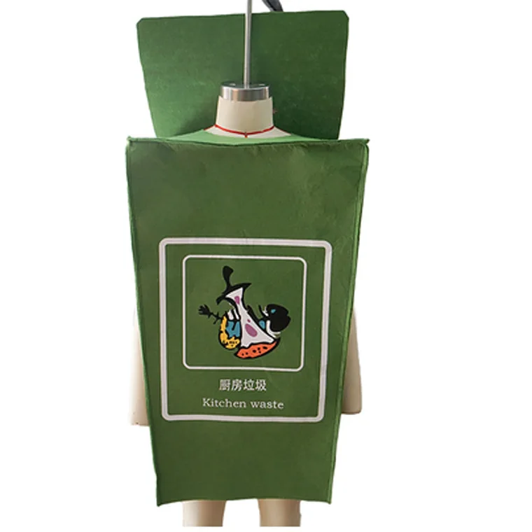 Parent-child Environmental Protection Garbage Bin Dolls Adult Models Fashion Show Garbage Classification Performance Costumes