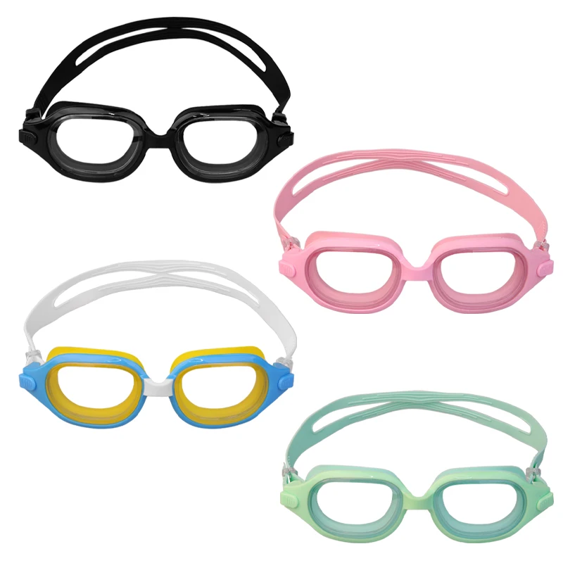 

Очки для плавания PHMAX, цветные незапотевающие плавательные очки, силикагелевая лента, не протекающие, с УФ-защитой, для взрослых