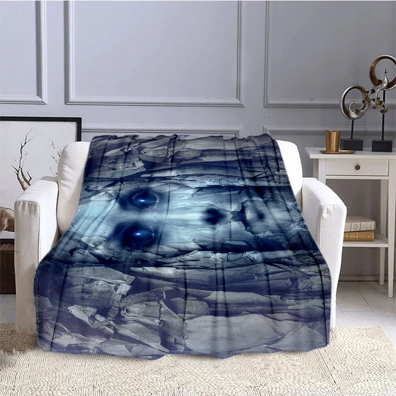 Horror Movie Nightmare Killer Blanket Children's Blanket High Quality Flannel Blanket Soft and Comfortable Home Travel Blanket 3