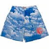 New Summer Eric Emanuel EE Basic Mesh Short Classic Floral Printed Gym Shorts Men's Gym Basketball Sports Beach Shorts 2
