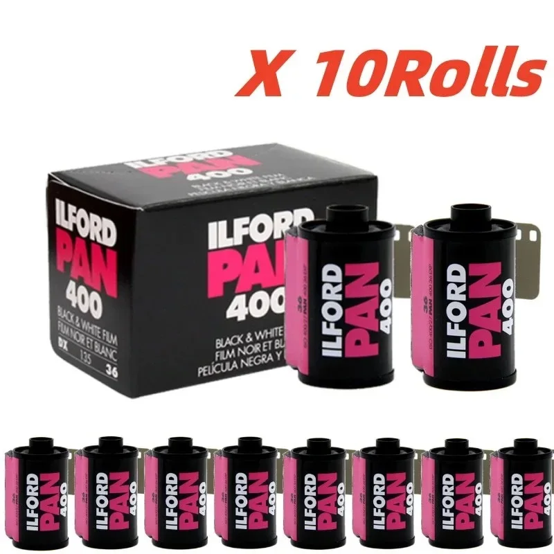 Ilford Pan400 Black and White Film 135 Entry-Level February 2026 instant camera film