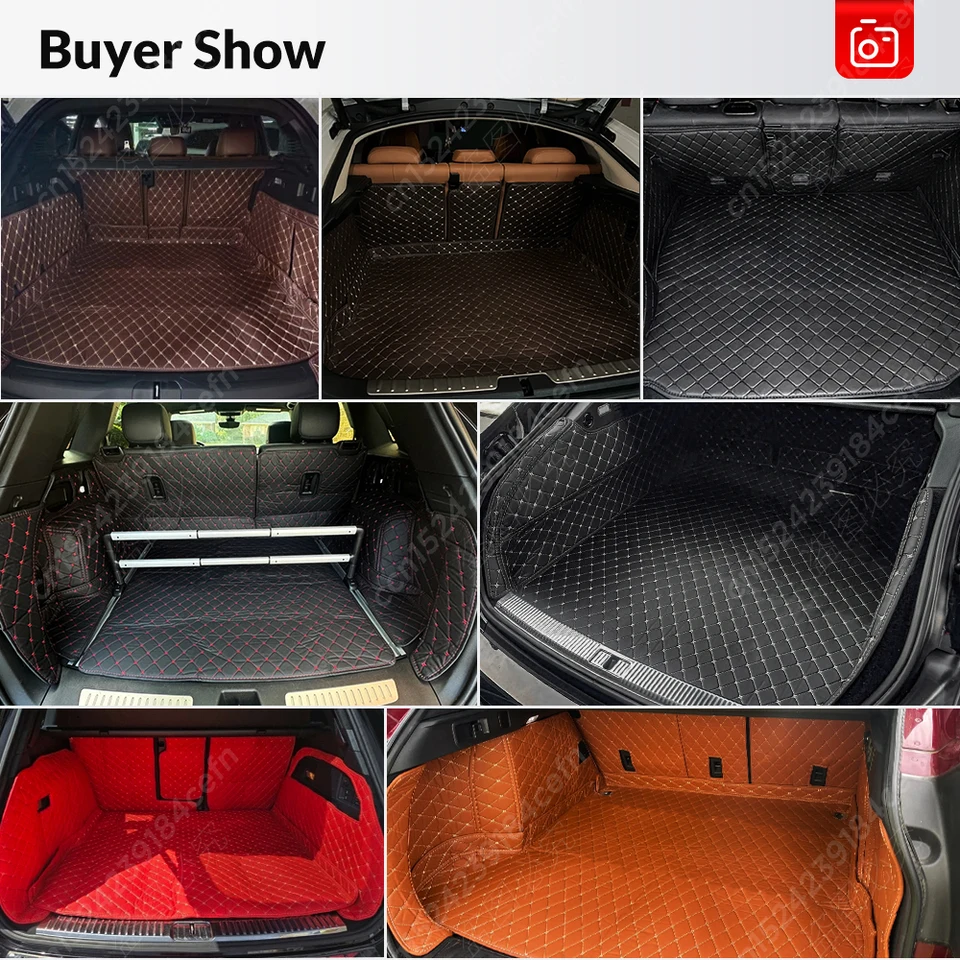 Tappetini in Pelle Personalizzati per Auto, Set di tappetini Antiscivolo per Interni, per Toyota Corolla 2014-2018, Accessori per Interni Auto