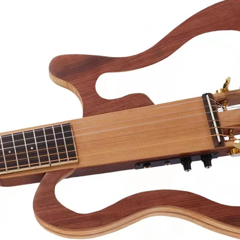 XF657★ダコタ クラシックギター BC-70 ケースなし / DAKOTA 弦楽器 カントリー ボサノヴァ ジャズ タンゴ ヘッドレスサイレントクラシック39インチ折りたたみ式クラシックギター