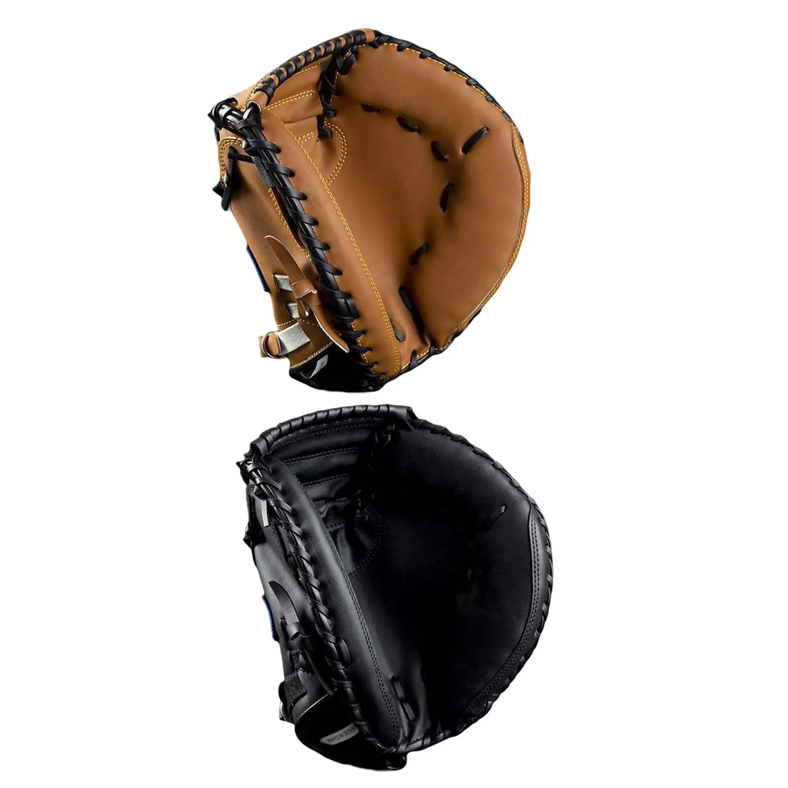 Baseball Fielding Glove Durable Sports Catcher's Mitt Right Hand Throw for Practice Adults Outdoor Sports Beginner Play Training