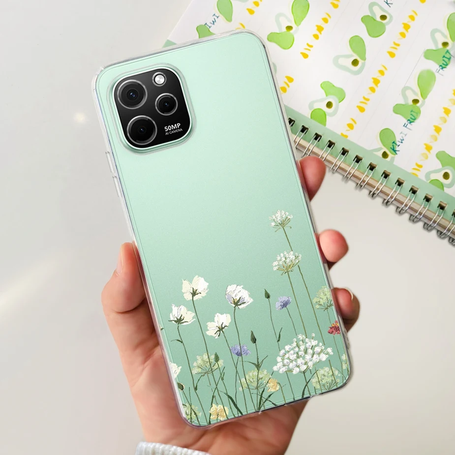 Stylish Painted Soft Silicone Phone Case - Huawei Nova Series
